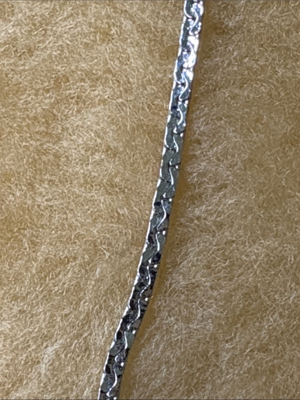 Swarovski Silver Pave Curved Bar Crystal Necklace - Picture 4 of 6